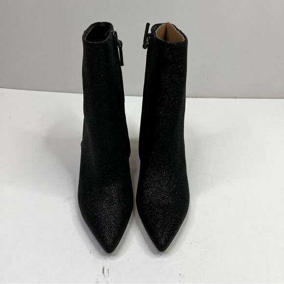 Franco Sarto Vesi heeled ankle boots black sparkle - 7.5 - Picture 4 of 12